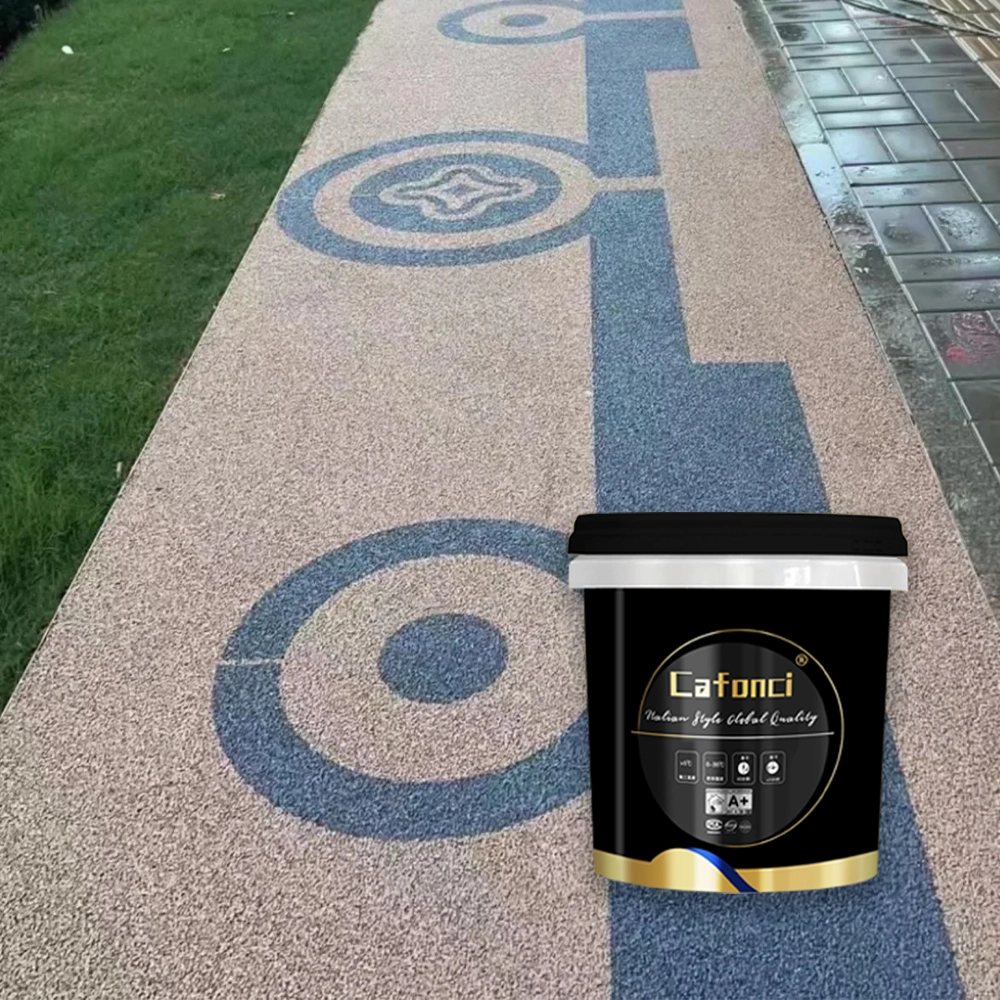 Water-based acrylic floor paint