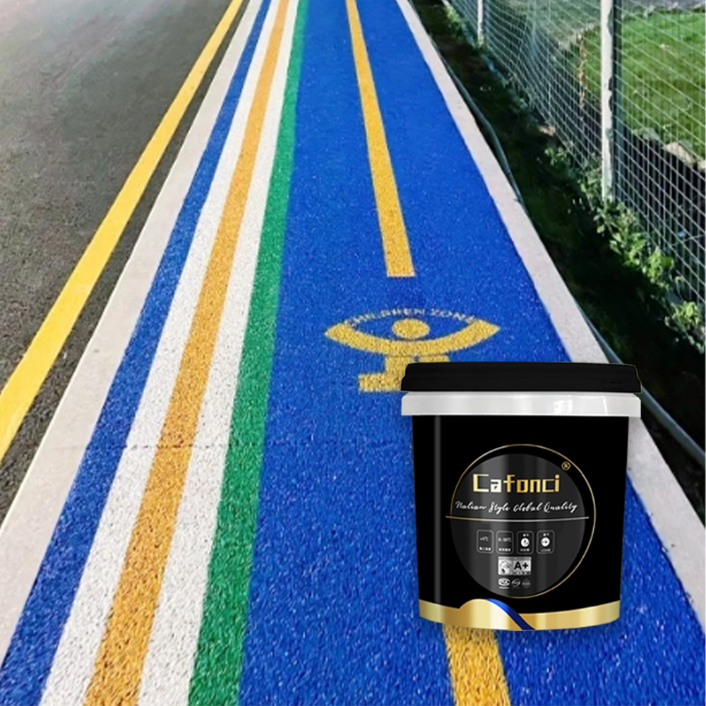 Water-based acrylic floor paint