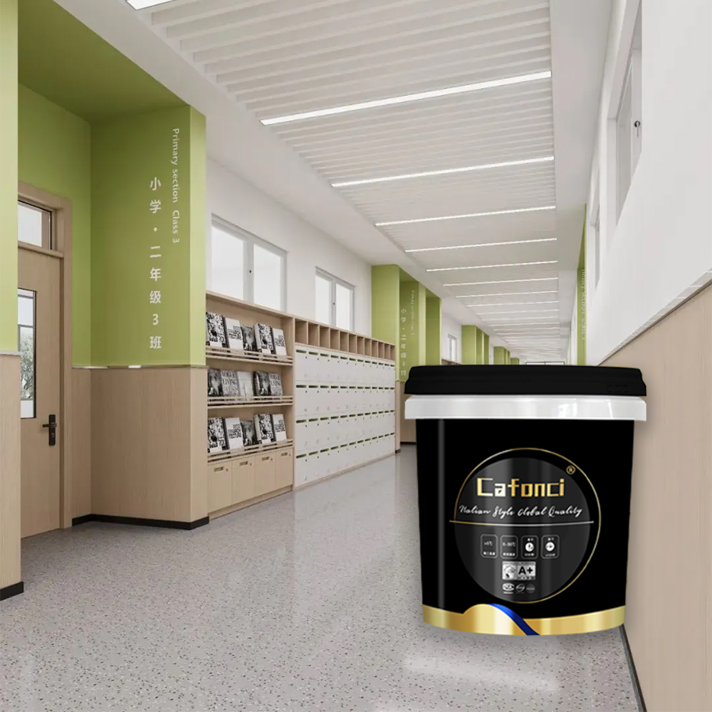 Quartz Sand Epoxy Paint Floor Epoxy Resin Anti-Scratch Self-Leveling Warehouse Floor Paint