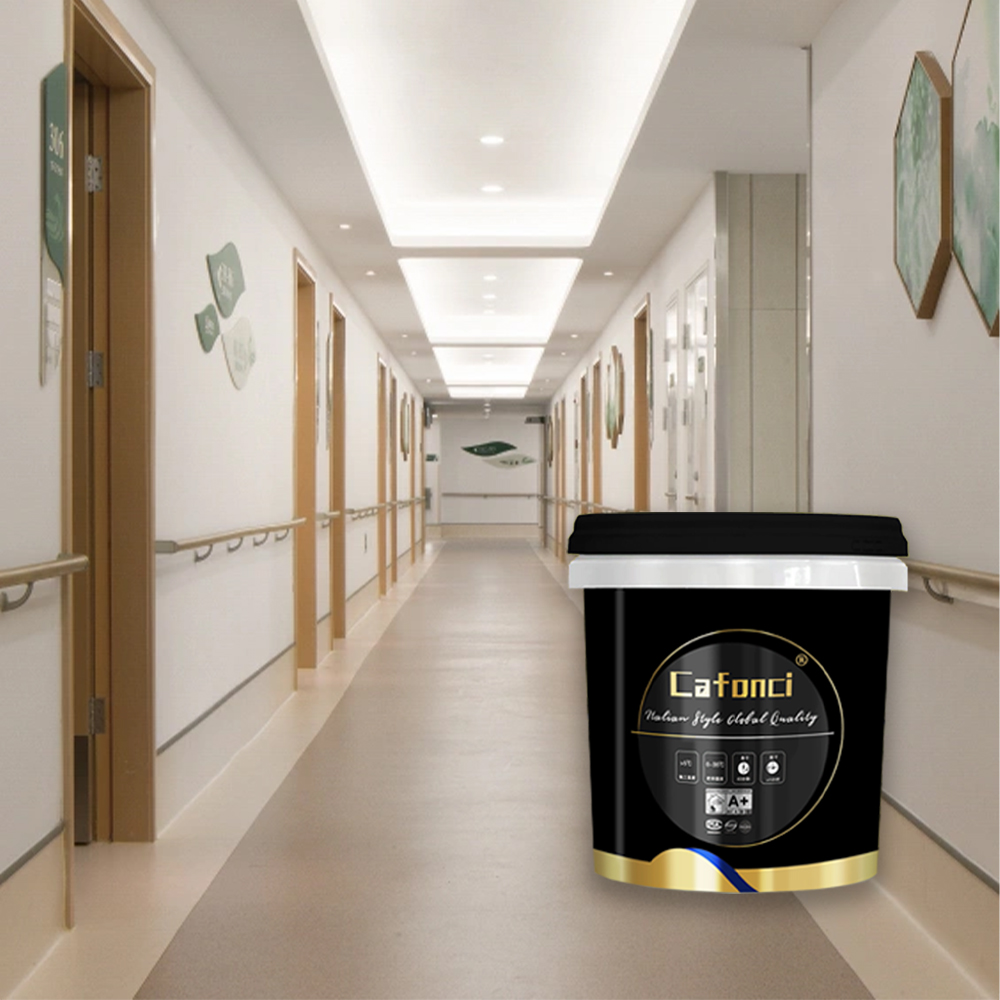 Waterproof Environmentally Friendly Epoxy Sand Floor Paint for Workshops Offices Interior Coating