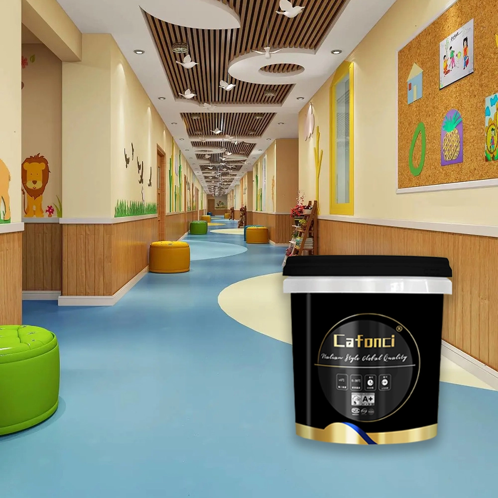 Heavy Duty Epoxy Waterproof Floor Paint for Hospital Workshop Laboratory Garage