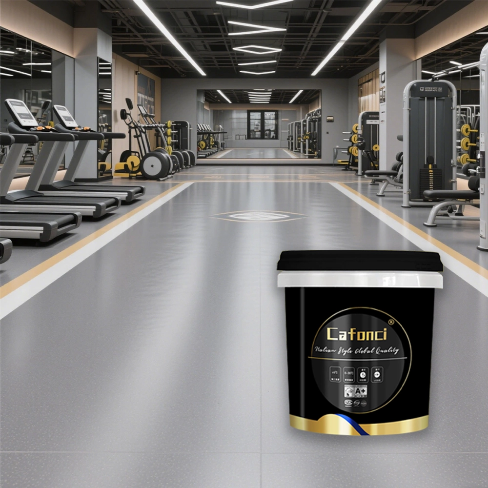 Non-Slip High-Adhesion Solvent-Free Epoxy Resin Self-Leveling Floor Paint for Basements/Factories