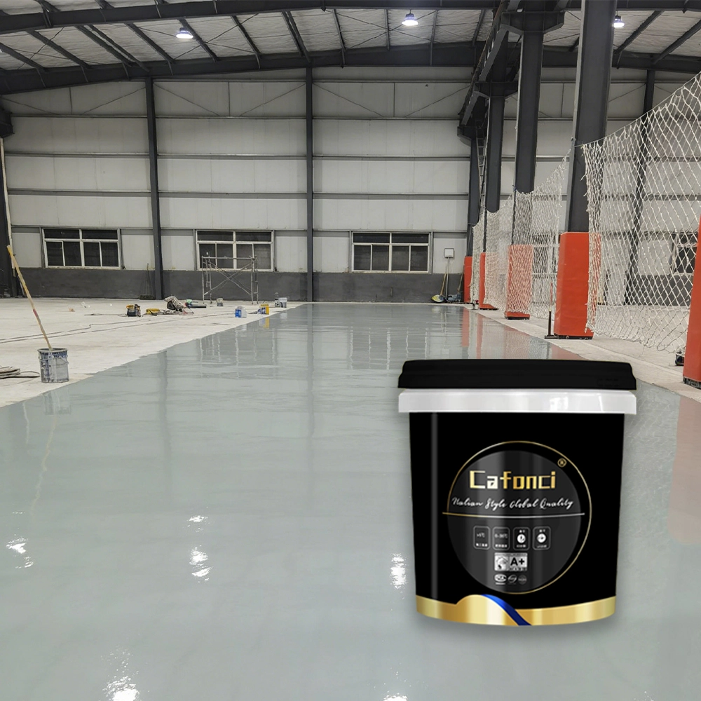 Epoxy Colored Sand Self-Leveling Marble Look Anti Slip Wear Resistant Floor Paint