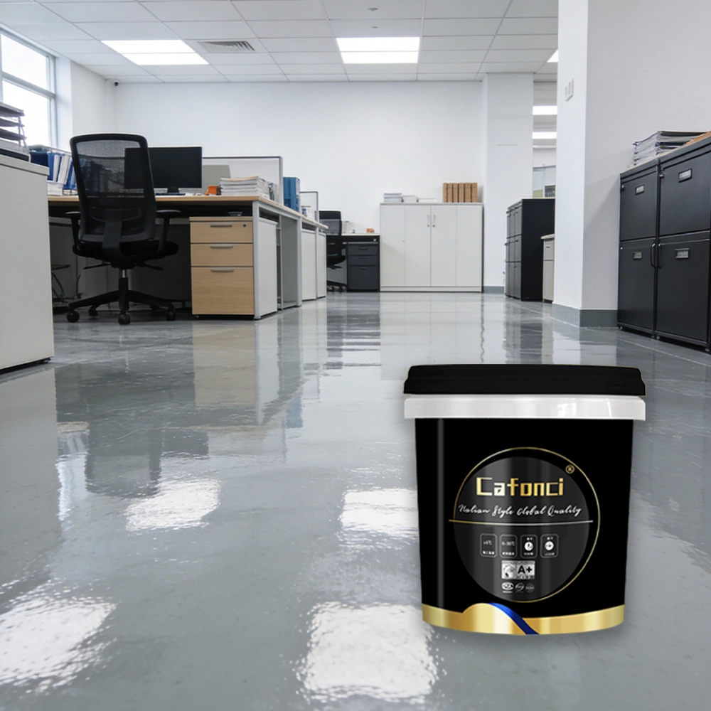 High Gloss Epoxy Floor Coating Epoxy Colored Sand Self-Leveling Floor Paint