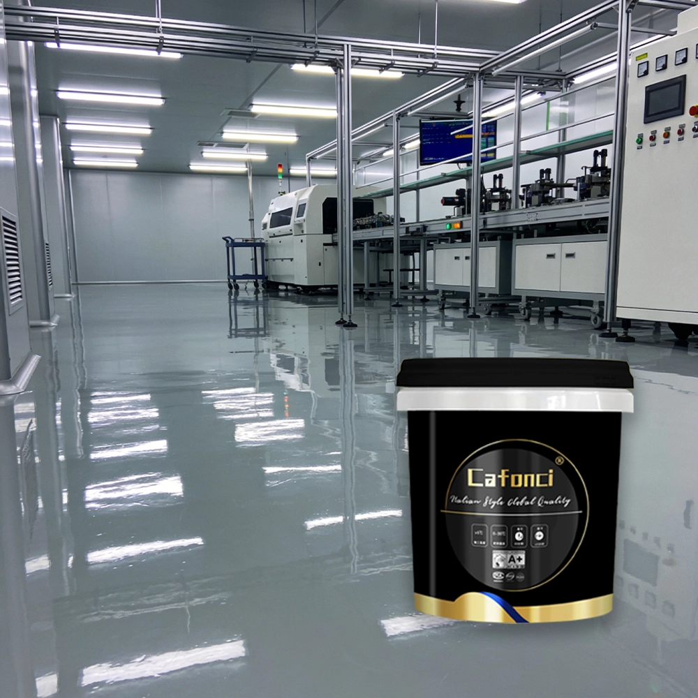 Self-Leveling Epoxy Floor Coating Paint for Colorful Sand Liquid Concrete Floors