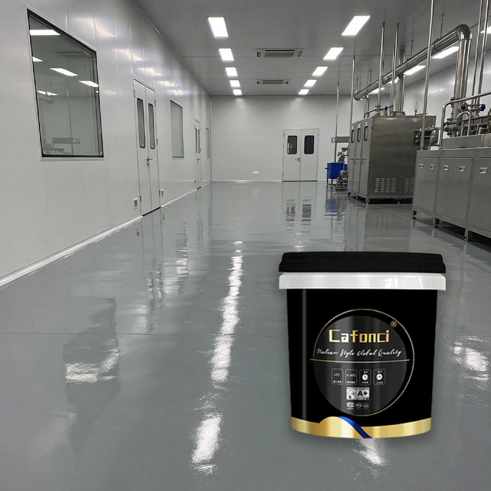 High Quality Epoxy Floor Coating Color Thin Hard Epoxy Resin Mica Flake Flooring Seamless Epoxy Floor Paint