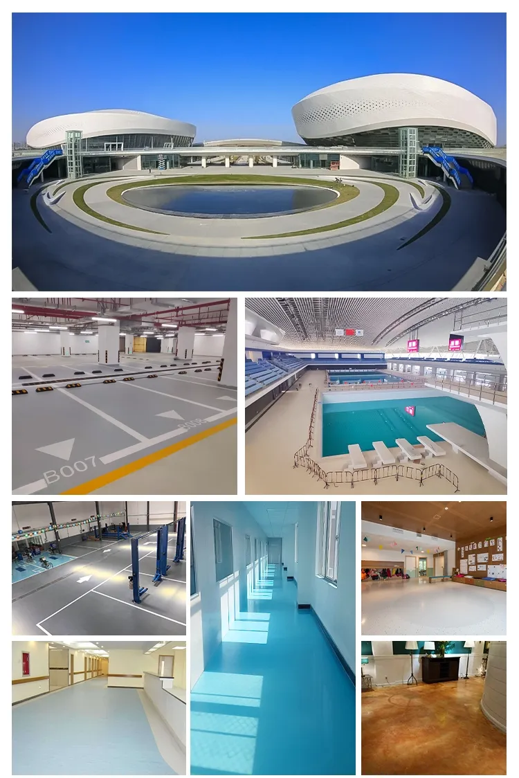Long-Lasting Eco-Safe Epoxy Flooring Paint for Industrial Workshops and Warehouse Use