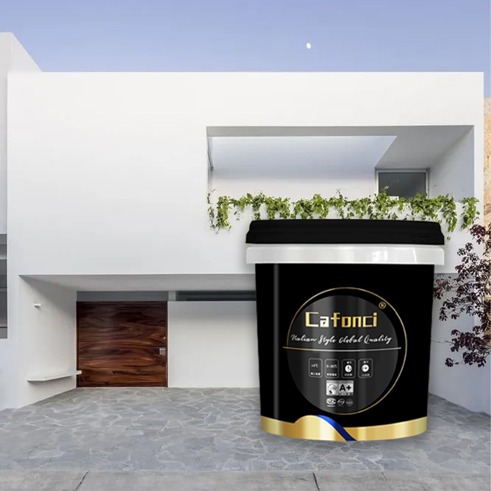 Top Building Paint cafonci  White Silicone Rubber Liquid Wall Roof Waterproof Coating