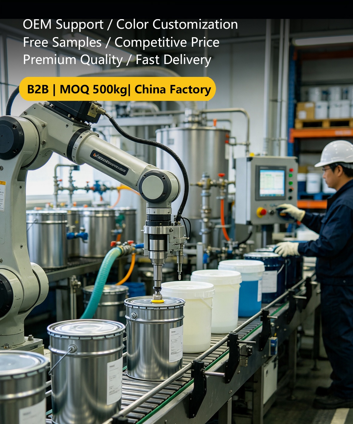 Cafonci Solvent-free Epoxy Self-leveling
