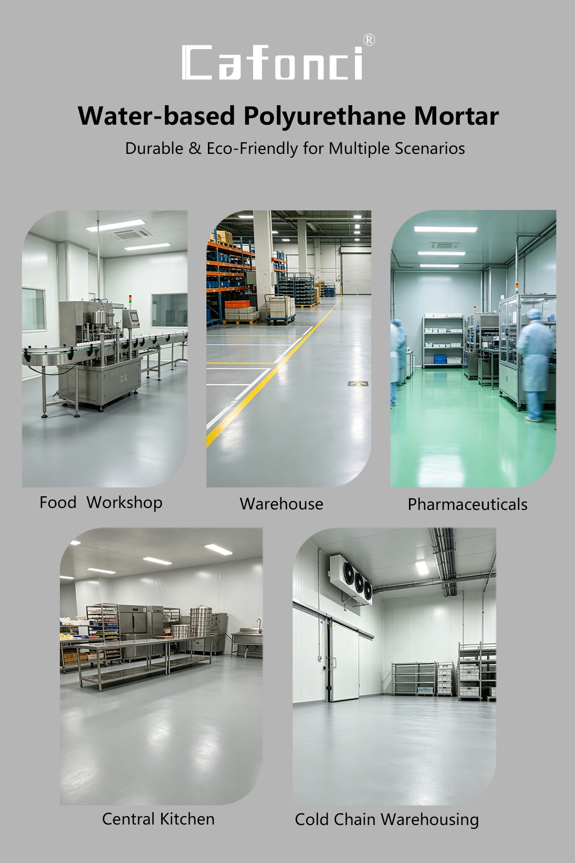 Cafonci Water-based Polyurethane Mortar(Image3)